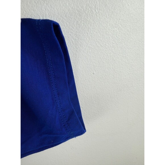 NWT Cable Gauge Top Size M Blue Pull Over 3/4 Sleeve, round neck - Picture 13 of 13